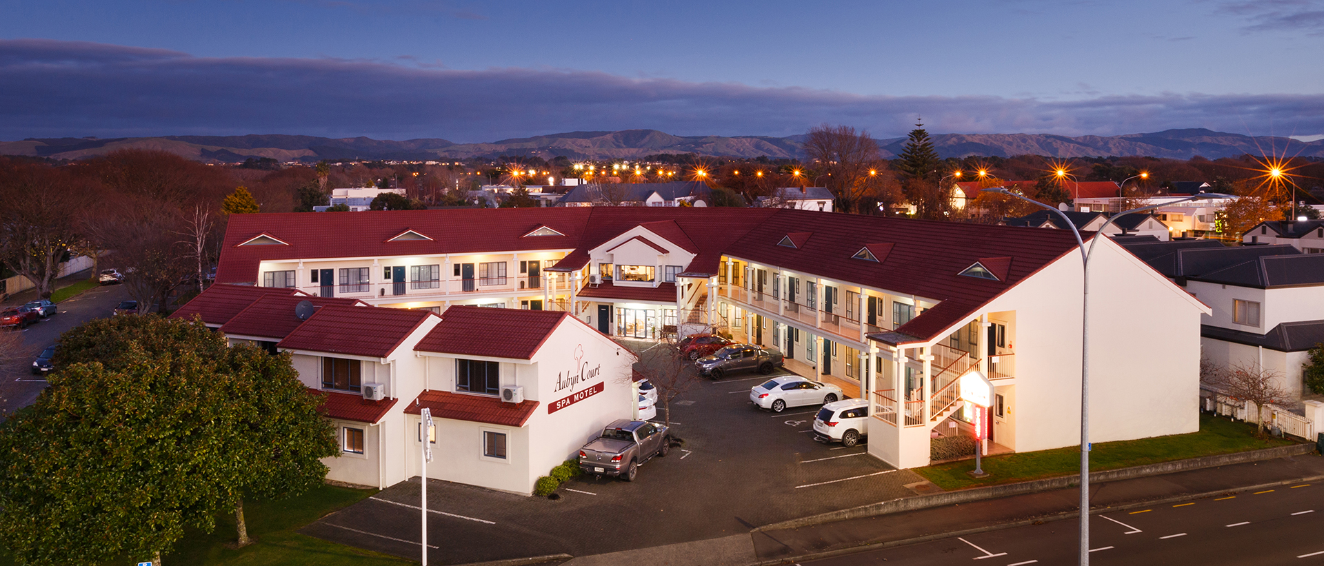 Aubyn Court Spa Motel | Palmerston North Accommodation Special Deals